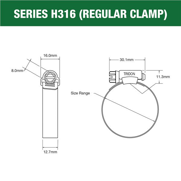H316-116 - Regular Clamp