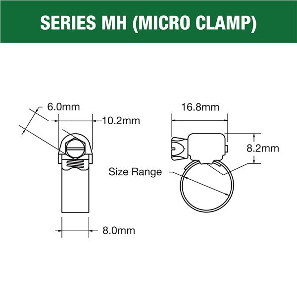 MH008P - Micro Clamp - Pack