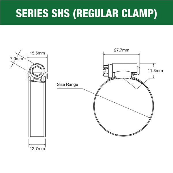 SHS036P - Regular Clamp - Pack