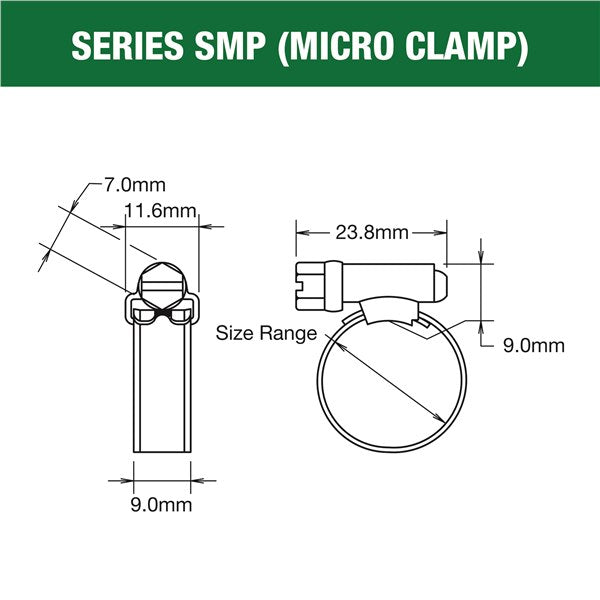 SMPC000P - Micro Clamp - Pack (Collar)