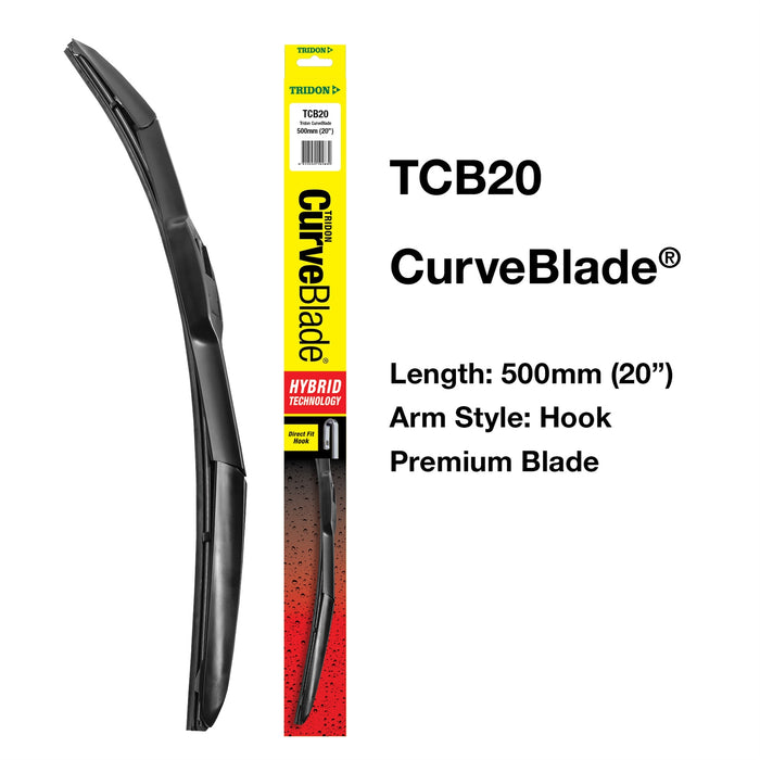 TCB20 - Wiper Tridon CurveBlade® - Hook