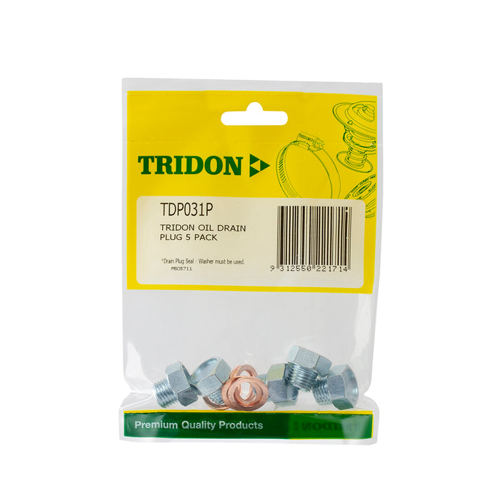 TDP031P - Sump Plug Trade Pack