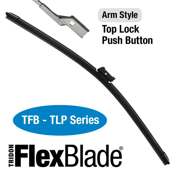 TFB17TLP - Wiper Tridon FlexBlade® - Top Lock Push Button