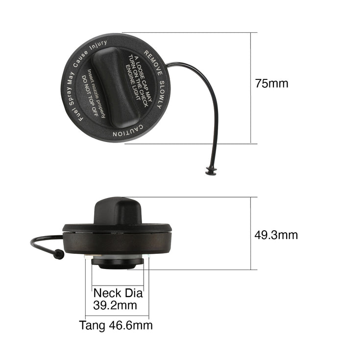 TFNL246 - Fuel Cap (Non Locking)