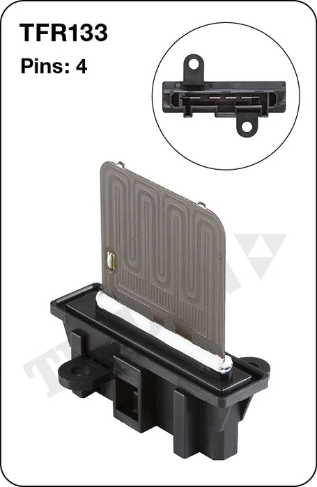 TFR133 - Heater Fan Resistor (Genuine Quality)