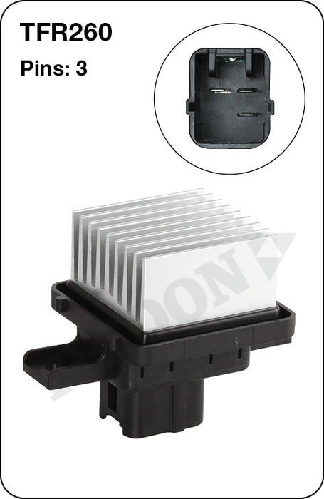 TFR260 - Heater Fan Resistor