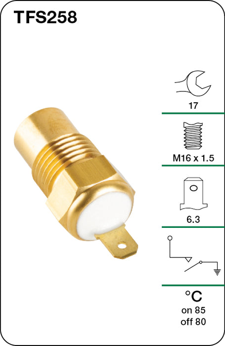 TFS258 - Fan Switch