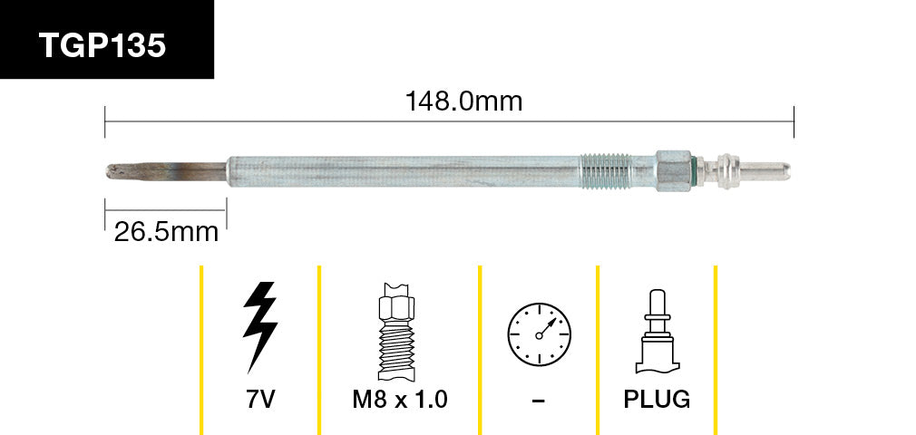 TGP135 - Glow Plug