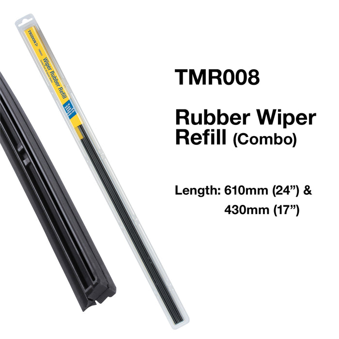 TMR008 - Wiper Rubber Refill - Japanese Spoiler Blade Pair Pack