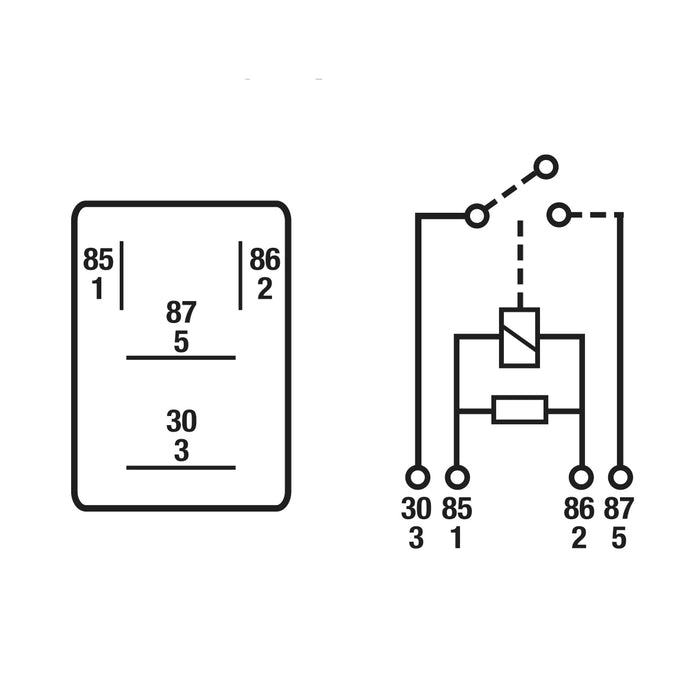 TR033PAC - 4 Pin Mini Relay