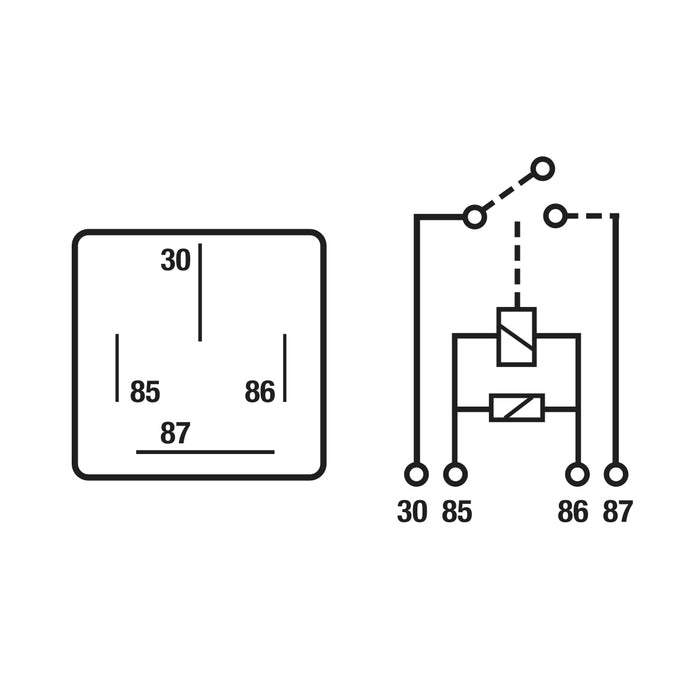 TR051PAC - 4 Pin Mini Relay