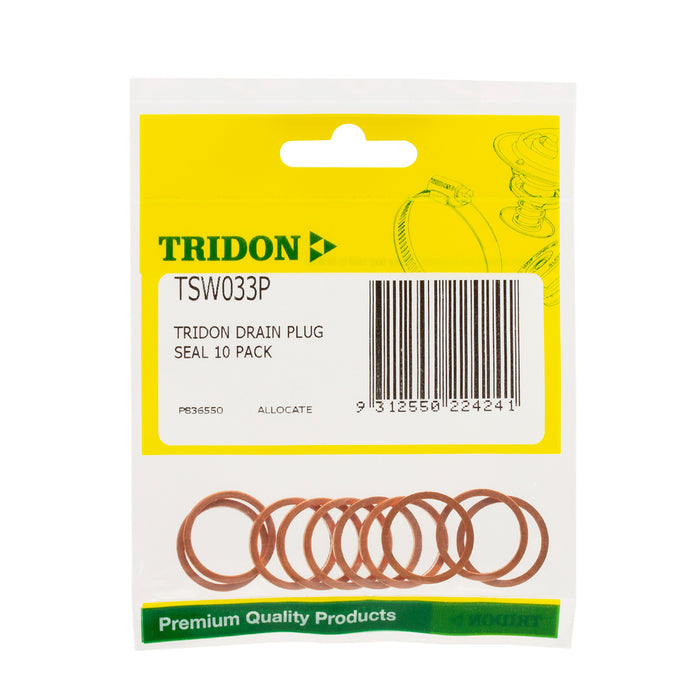 TSW033P - Sump Plug Washer 10 Pack