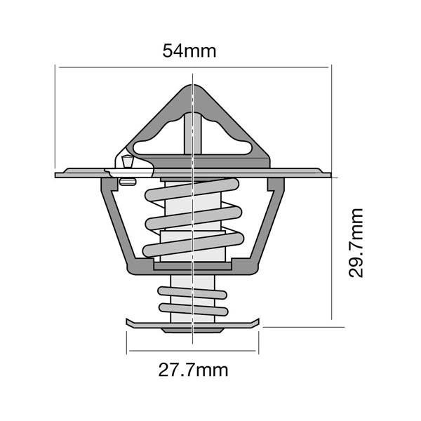 TT2029-160 - Thermostat (High Flow)