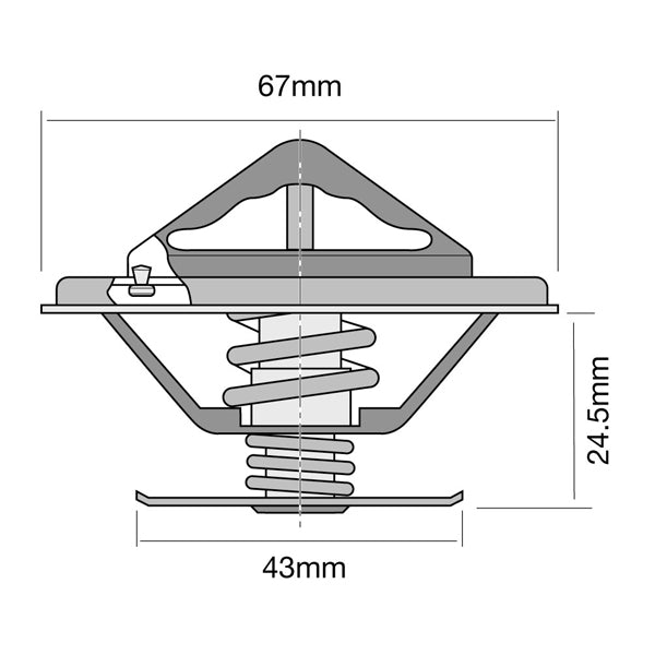 TT248-192 - Thermostat (High Flow)