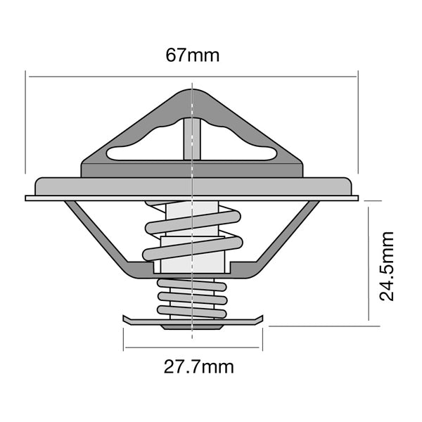 TT249-174 - Thermostat (High Flow)