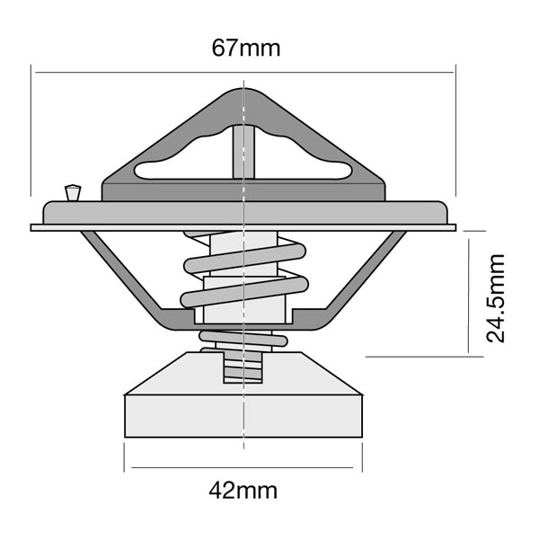 TT251-180 - Thermostat (High Flow)