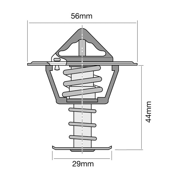 TT281-180 - Thermostat (High Flow)