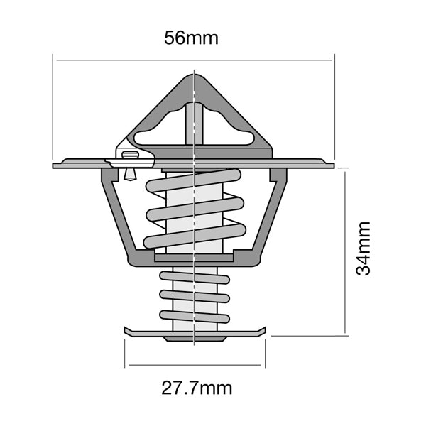 TT298-180 - Thermostat (High Flow)