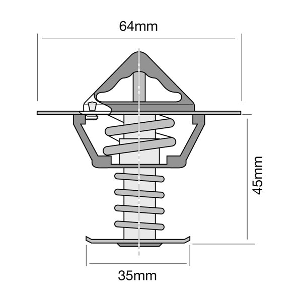 TT378-170 - Thermostat (High Flow)