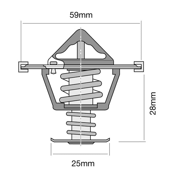 TT390-195 - Thermostat (High Flow)