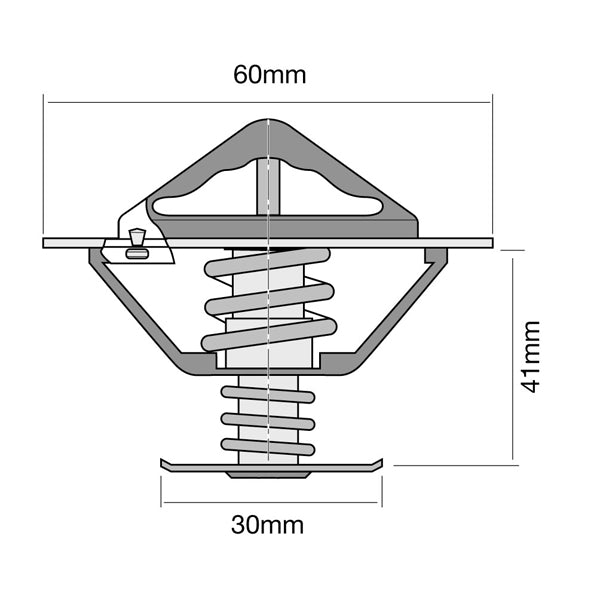 TT410-170 - Thermostat (High Flow)