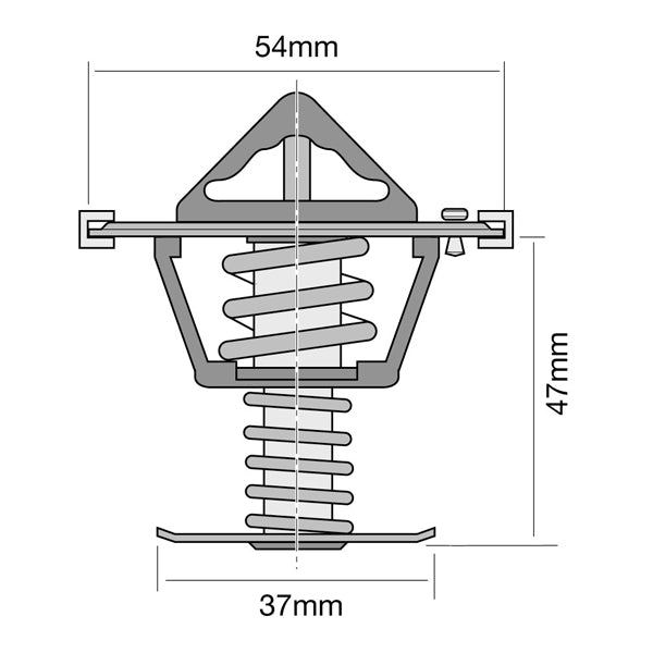TT456-180 - Thermostat (High Flow)