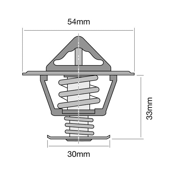 TT518-170 - Thermostat (High Flow)