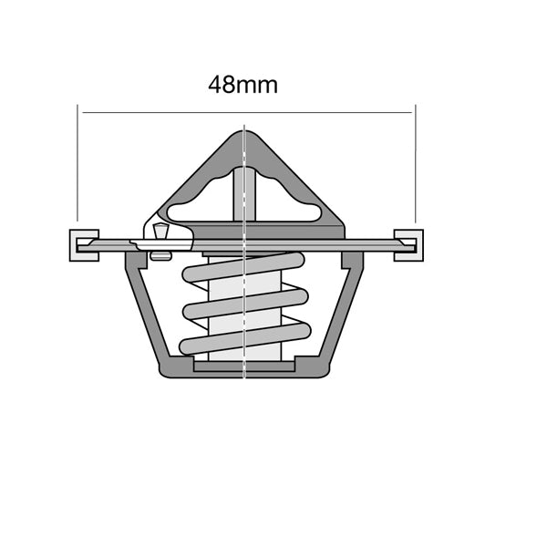 TT531-180 - Thermostat (High Flow)