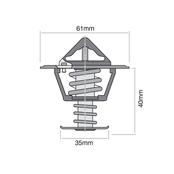 TT655-180 - Thermostat (High Flow)