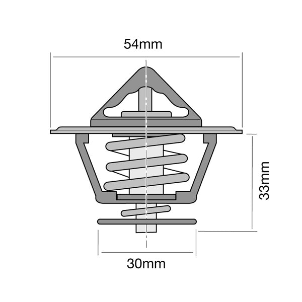 TT8010-180P - Thermostat (High Flow)