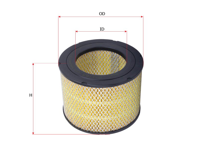 AIR FILTER TOYOTA NISSAN A1335 (A-1163)
